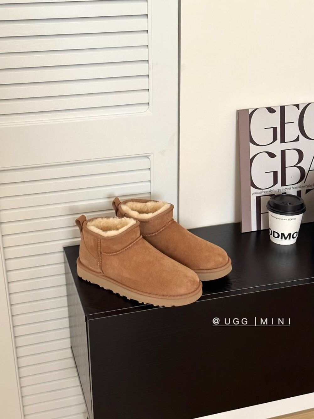 UGG Chestnut Mini Ankle Boots with Cozy Lining – Brand New